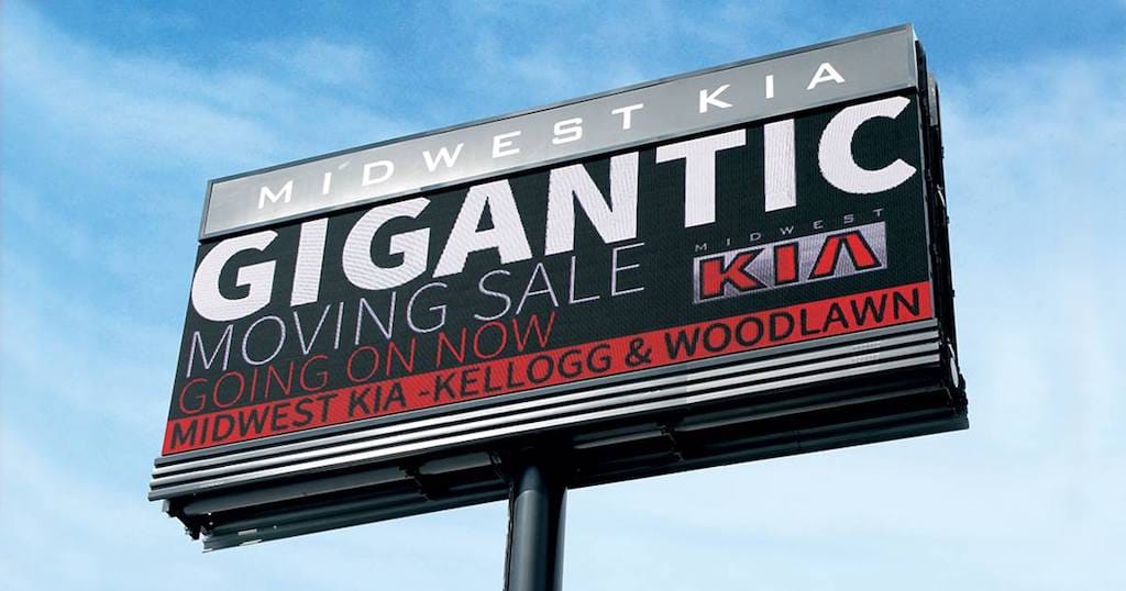 LED Displays Coffeyville | providing decals