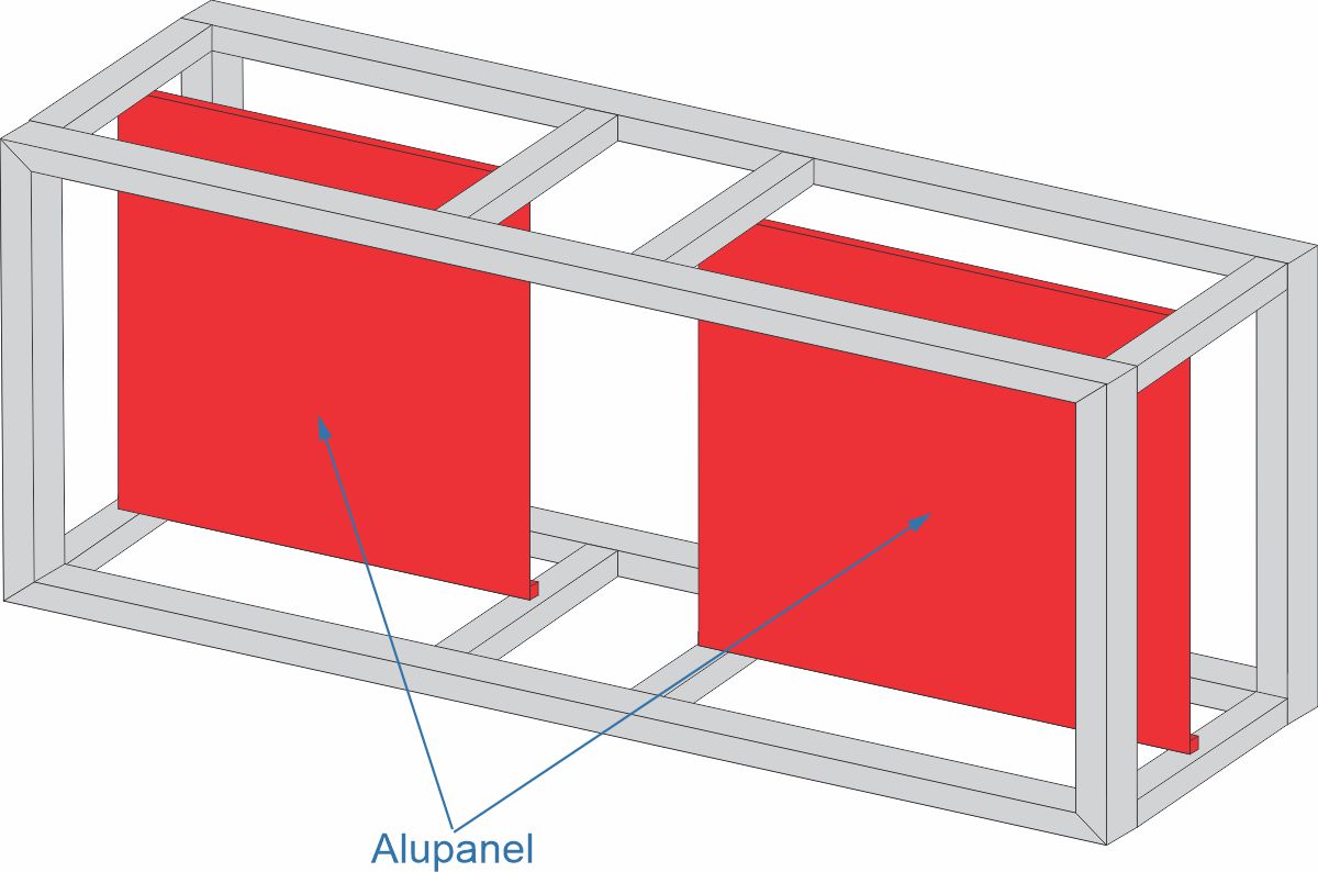 Double Sided Lighted Sign Fabrication4