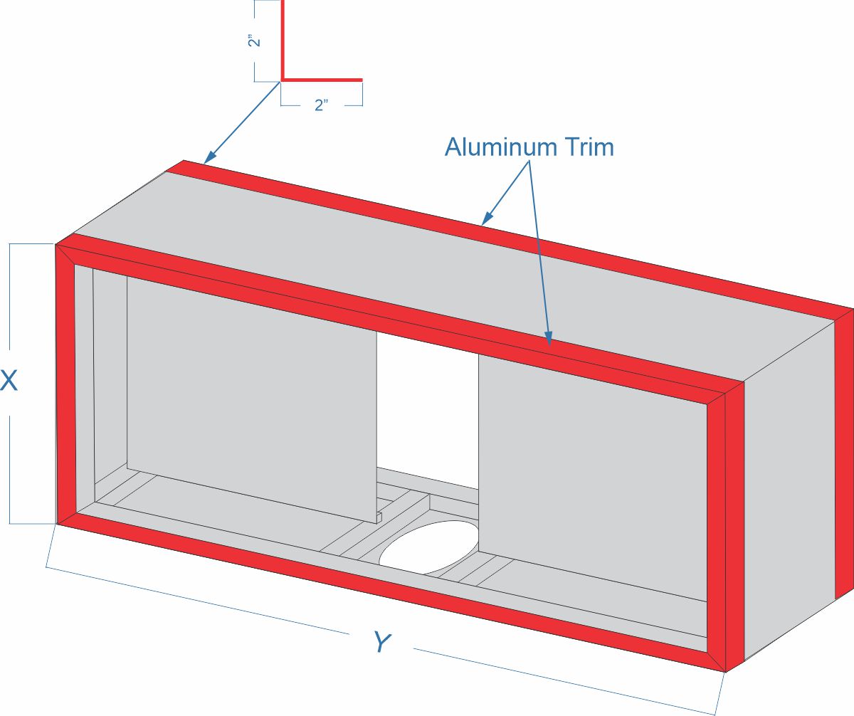 Double Sided Lighted Sign Fabrication6