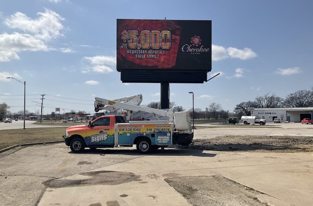 LED Displays Claremore | offering oilfield signage services