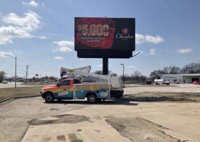 Tulsa Sign Company Billboard 1 LED